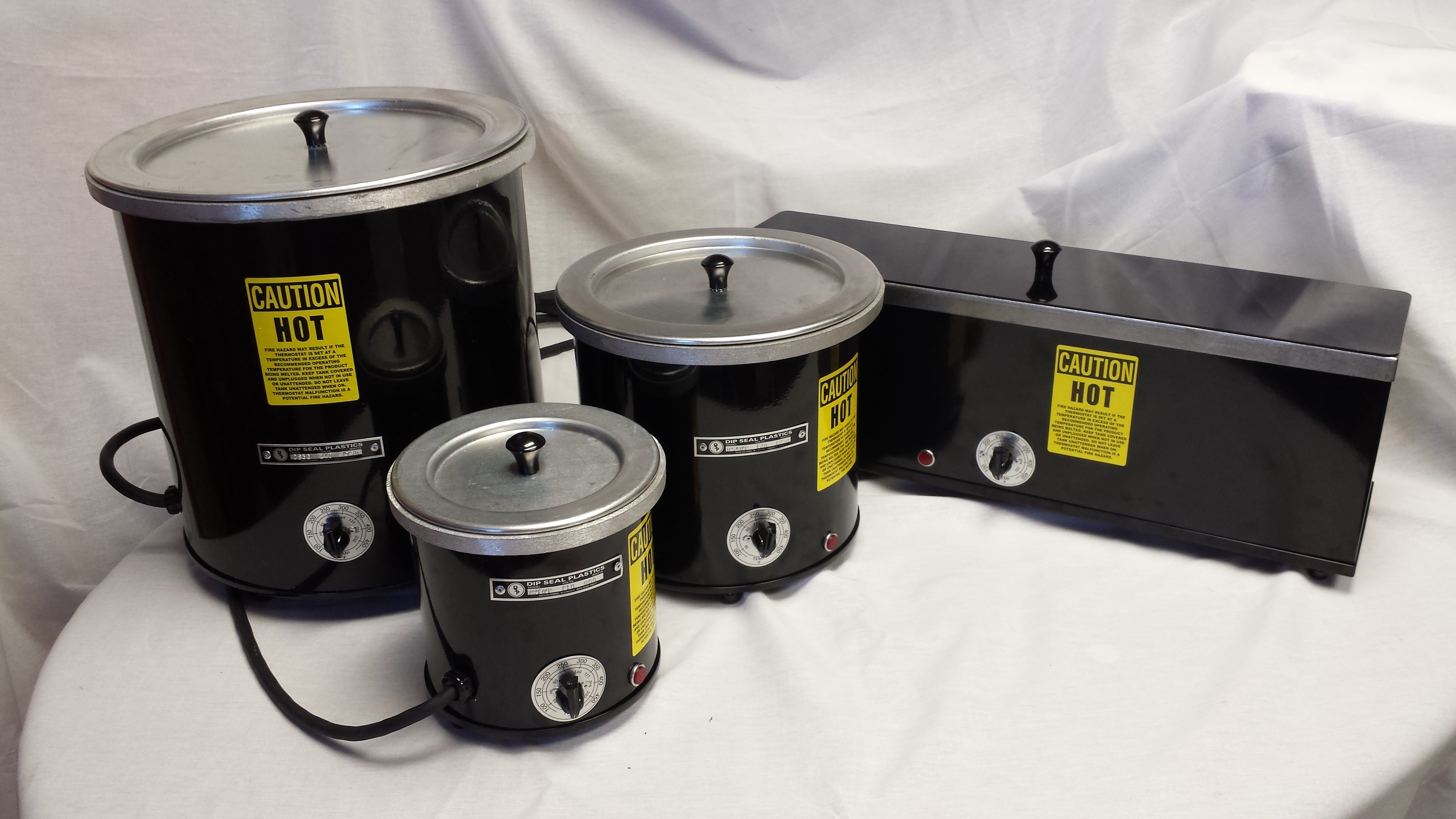 Dip Seal 4 Quart Size, 1250 Watts, Round Melting Pot, 8 Diameter x 5  Depth Dip Area - DS4QT - 96-004-249 - Penn Tool Co., Inc